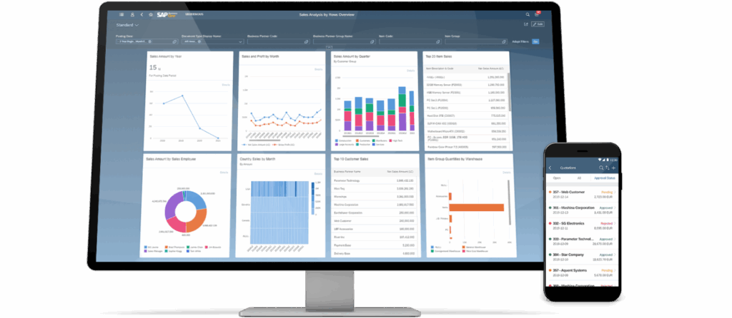 SAP Business One Desktop and Mobile